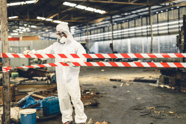 Professional Drug Lab Cleanup technician working in Mendon, UT